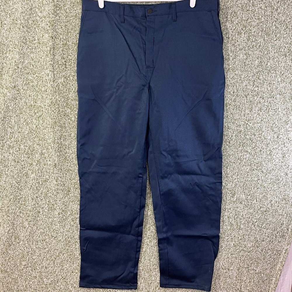 Steel Grip Flame Resistant Pants 40x32 Navy 8.1 CAL/CM2 Vinex HRC2 FR Wear NWT